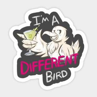 I'm A Different Bird Sticker